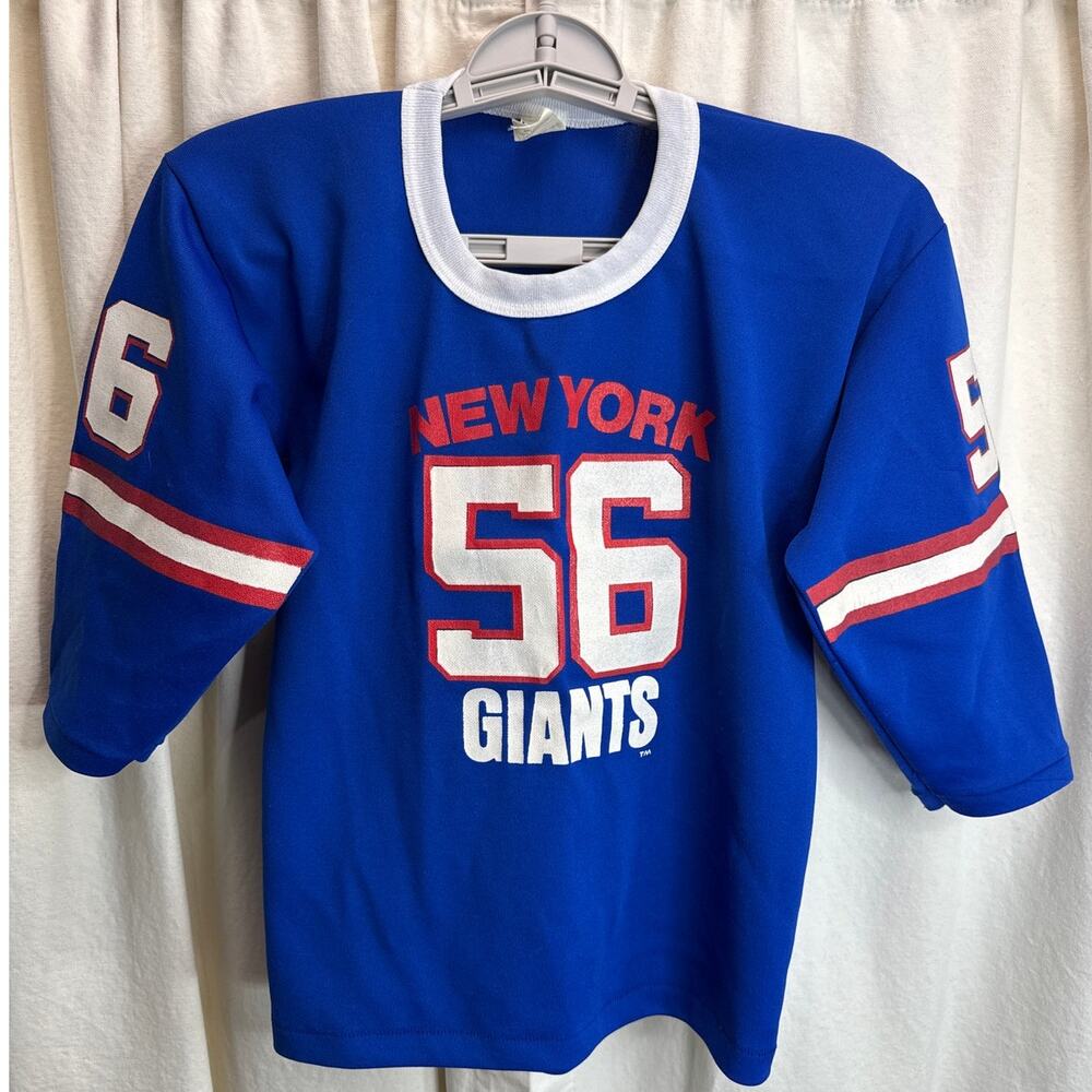 Hutch New York Giants Vintage Jersey #56 Lawrence Taylor USA Made Youth Medium